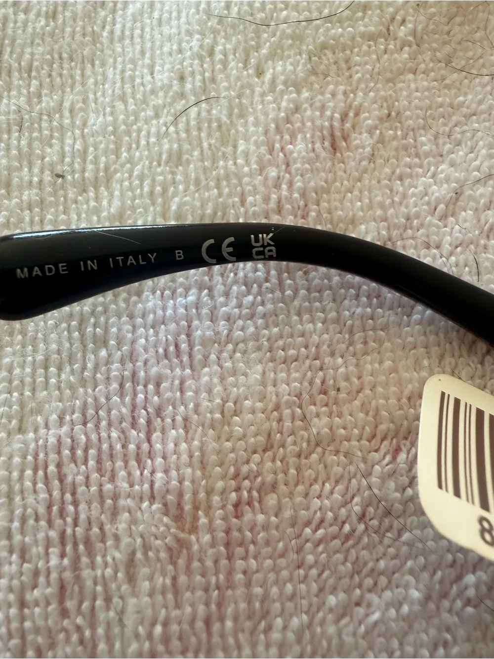 CHANEL Blue Logo Crystal Accent Cat-Eye Sunglasses